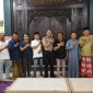 Kapolsek Bluto AKP Agus Sugito, saat ngopi bareng insan Pers (Za - garudajatim.com)