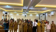 Diskop UMKM Perindag Sumenep saat menggelar Bimtek Penyusunan Laporan Keuangan Koperasi Sesuai Standar Akuntansi Keuangan Entitas Privat (Za - garudajatim.com)