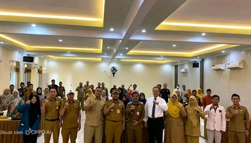 Diskop UMKM Perindag Sumenep saat menggelar Bimtek Penyusunan Laporan Keuangan Koperasi Sesuai Standar Akuntansi Keuangan Entitas Privat (Za - garudajatim.com)