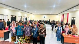 DPMPTSP Sumenep saat menggelar acara sosialisasi program SALEHA (istimewa - garudajatim.com)