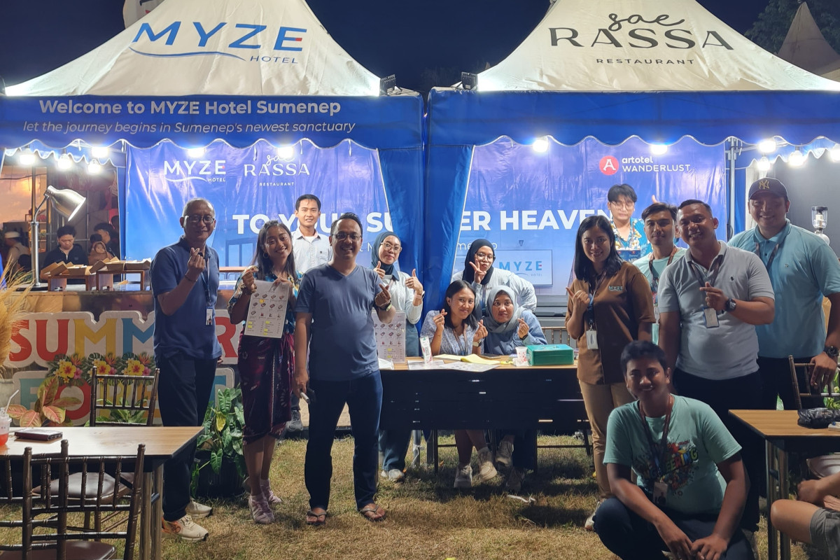 MYZE Hotel Sumenep by ARTOTEL saat hadir di tengah Madura Culture Festival (Za - garudajatim.com)