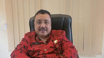 Kepala DPMD Kabupaten Sumenep, Achmad Dzulkarnain, saat menyampaikan tentang penerapan sistem electronic voting (e-Voting) pada Pemilihan Kepala Desa (Pilkades) Serentak 2027 (Za - garudajatim.com)
