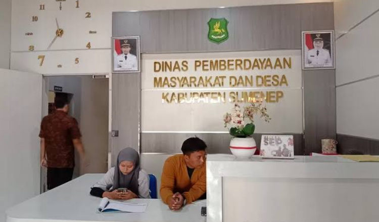 Foto ruangan DPMD Sumenep (Istimewa - garudajatim.com)