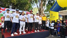 Bupati Achmad Fauzi Wongsojudo, saat sambutan di acara JJS DPRD Sumenep (Za - garudajatim.com)