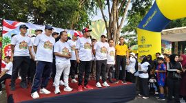 Bupati Achmad Fauzi Wongsojudo, saat sambutan di acara JJS DPRD Sumenep (Za - garudajatim.com)